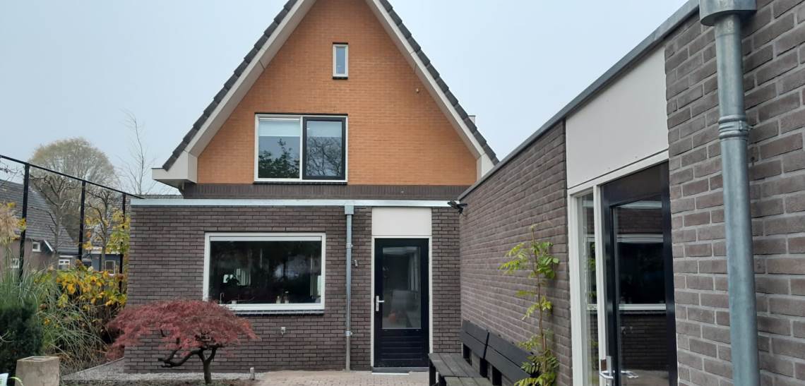 Uitbouw woning in Vaassen