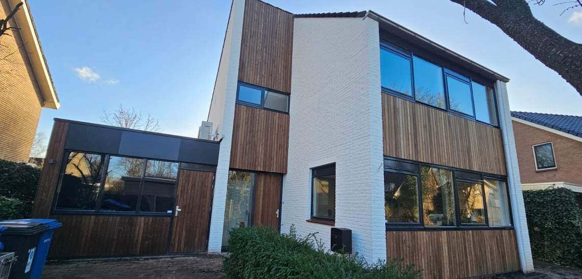 Oplevering aanbouw/verbouw opdracht in Zwolle