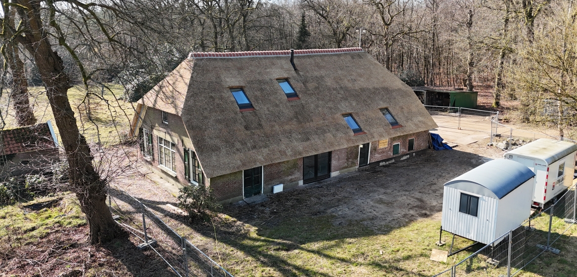 Verbouw en verduurzaming boerderij Wapenveld nadert eindfase